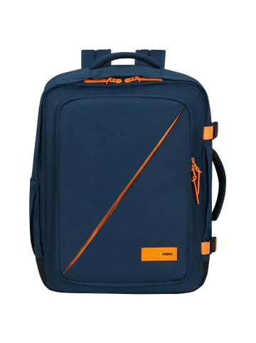 American Tourister Take2Cabin - Reiserucksack 15.6" M 45 cm (blau) in dark navy/radiant orange