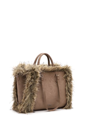 SURI FREY Shopper SFY Chessy Suede in taupe