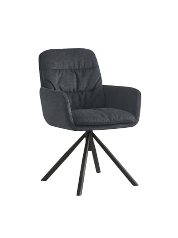 B&D Home Drehstuhl CAZAR in Anthrazit - (B)57,5 x (H)90 x (T)65,5 cm