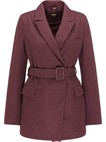 usha BLACK LABEL Kurzmantel in Bordeaux