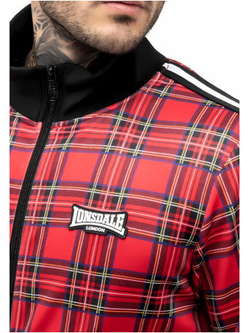 Lonsdale Trainingsanzug "Royal Stewart" in Rot