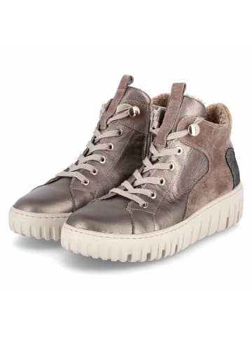 WALDLÄUFER orthopädischer Stiefel mit Warmfutter in bronze
