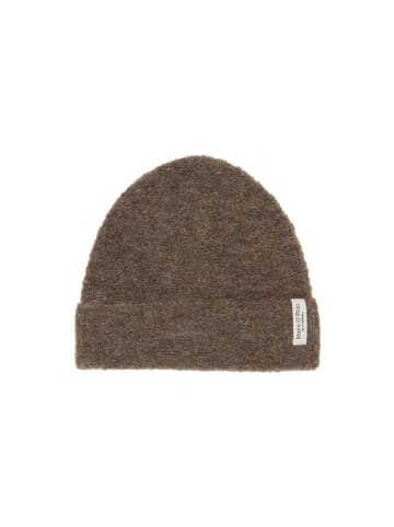 Marc O'Polo Bouclé-Mütze in Stone Taupe Melange