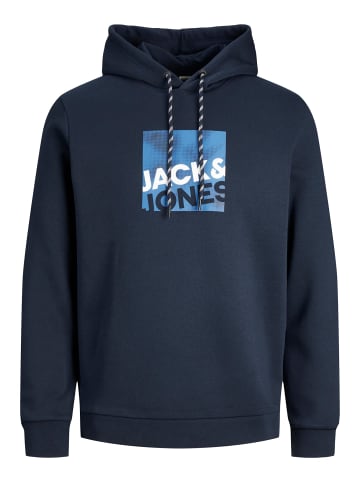 Jack & Jones Hoodie 'Logan' in dunkelblau