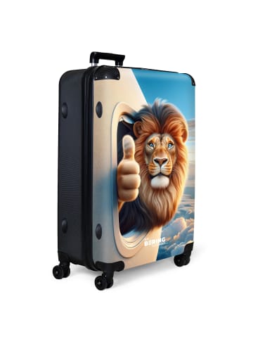 NoBoringSuitCases Suitcase, Koffer, Reisekoffer Löwe