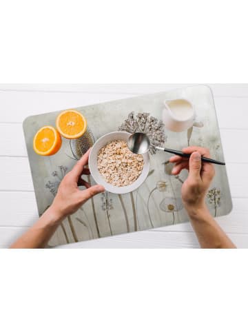 MuchoWow Platzset - Tischset (6-teilig)  Braun