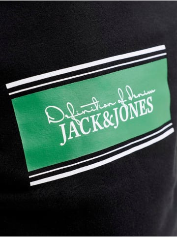 JACK & JONES Junior Hoodie Kapuzenpullover Jjbuster in black