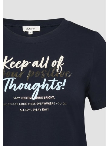 s.Oliver T-Shirt in 59D0_navy