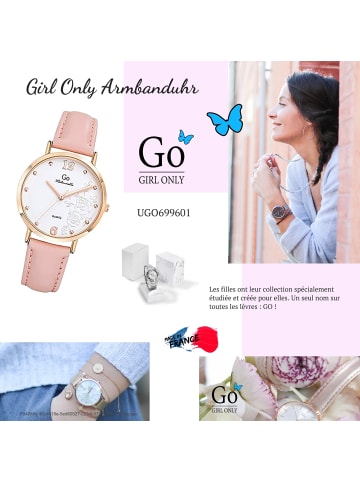 Girl Only Armbanduhr-Analog rosa mittel (ca. 34mm) Girl Only Mademoiselle