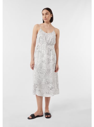 comma Kleid lang in Weiß