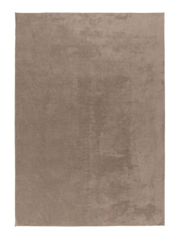 Vivorum Wohnzimmer Kurzflor Teppich Earthquake 225 in taupe