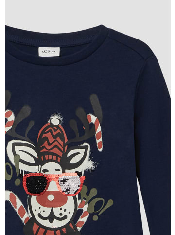s.Oliver T-Shirt in 5952_navy