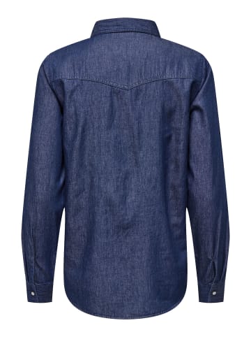 JDY Hemd in Medium Blue Denim