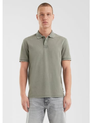 QS Polo-Shirt in 7380_olivgrün