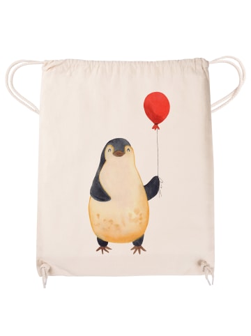 Mr. & Mrs. Panda wander rucksack Pinguin Luftballon ohne Spruch in Creme
