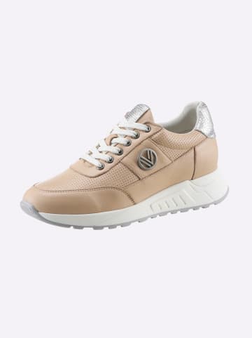 Heine Sneaker in nude-silberfarben