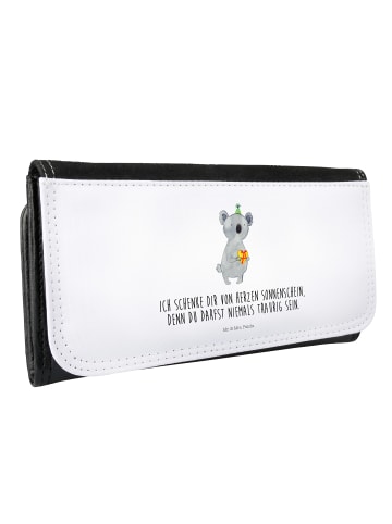 Mr. & Mrs. Panda Damen Portemonnaie Koala Geschenk mit Spruch in Weiß