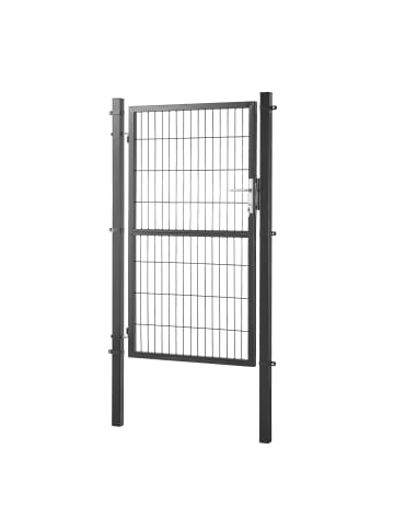 SONGMICS Gartentor Patya in Grau - (B)106 x (H)210 x (T)6 cm