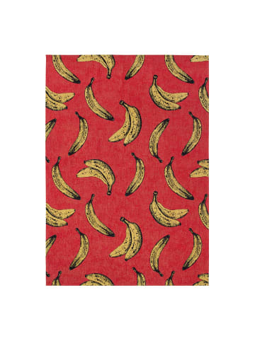 Louis de Poortere Teppich Miami Red in Rot