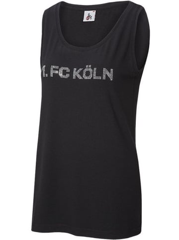 Fußballverein 1. FC Köln Top "Tanktop 1. FC Köln" in Schwarz
