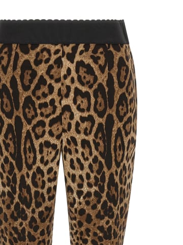 Dolce & Gabbana Braun Viskose Leggings