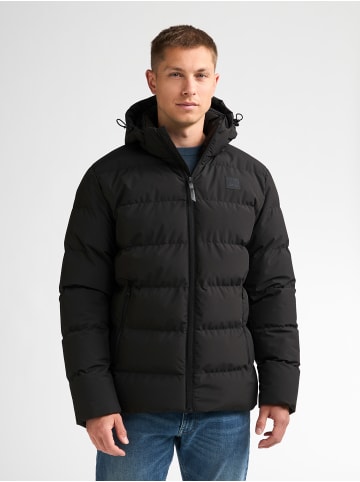 Petrol Industries Steppjacke mit Kapuze steelheights in Schwarz