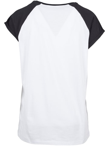 Urban Classics T-Shirts in white/black