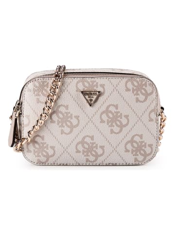 Guess Noelle Umhängetasche 20 cm in dark taupe logo