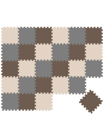 LittleTom Baby Spielmatte Sonia 27-tlg. im 3 Farben Mix