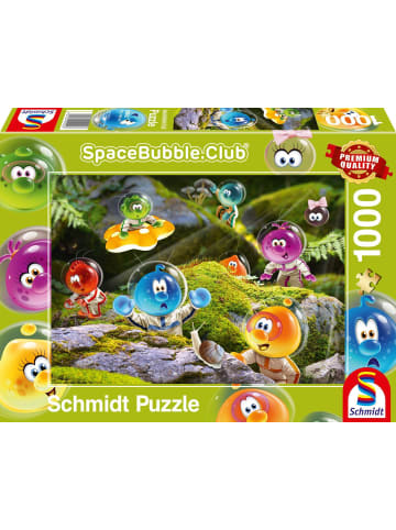 Schmidt Spiele Ankunft im Mooswald. 1.000 Teile | Erwachsenenpuzzle Spacebubble.Club