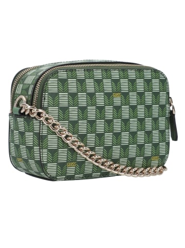 Guess Vikky Umhängetasche 19.5 cm in green logo