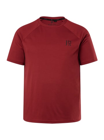 JP1880 Kurzarm T-Shirt in kastanienrot