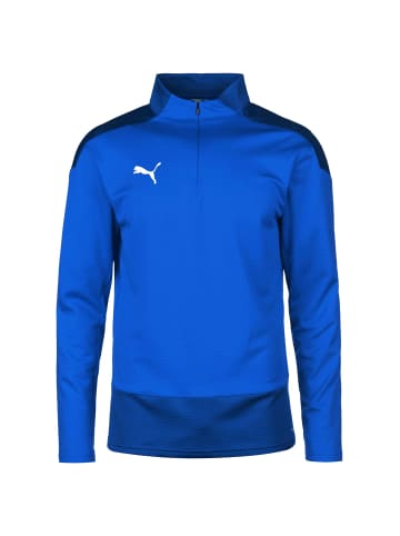 Puma Trainingspullover teamGOAL 23 in blau / hellblau