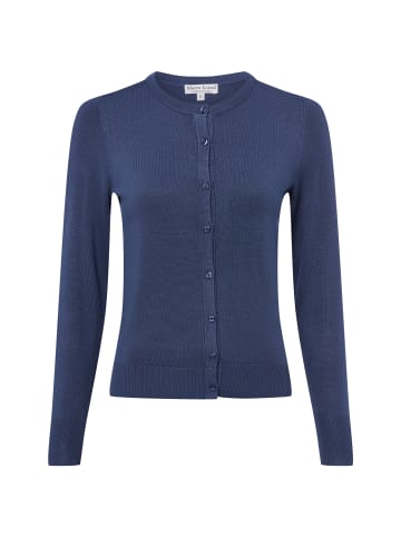 Marie Lund Strickjacke in indigo - 0007