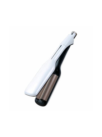 COFI 1453 Lockenstab perfekten Wellen - Lockenstab 3-stufiger in Weiß