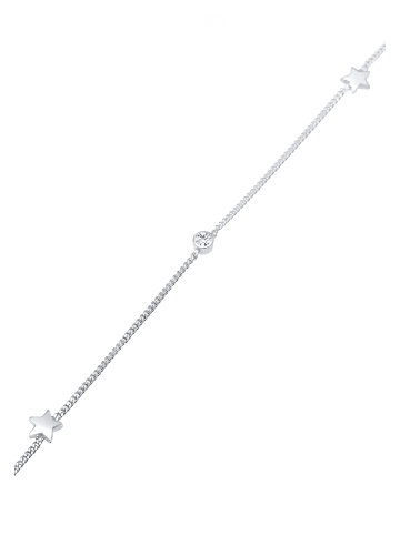 Elli Fußschmuck 925 Sterling Silber Sterne, Stern in Silber