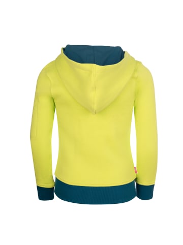 Trollkids Sweatjacke Sortland in lime