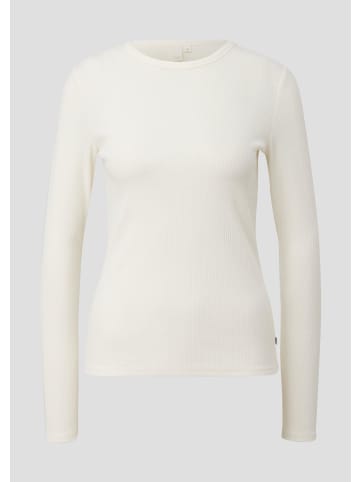 QS T-Shirt in 0200_creme
