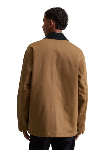 Marc O'Polo DENIM Wattierte Worker-Jacke in Wood Grain