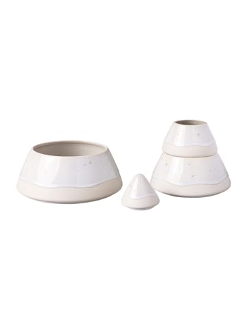 like. by Villeroy & Boch Dose Baum Winter Glow ø 18,8 cm in beige