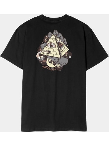 Santa Cruz T-Shirt "Knibbs Invasion Hand Strip T-Shirt" in Schwarz