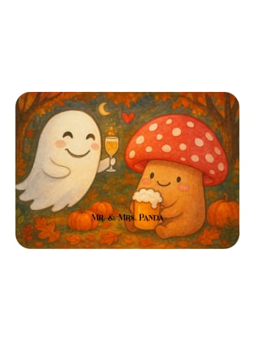 Mr. & Mrs. Panda Magnet Gespenst  Prost  Design ohne Spruch in Weiß
