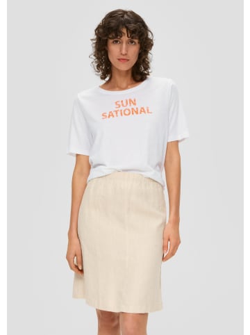 s.Oliver T-Shirt in 01D1_weiß