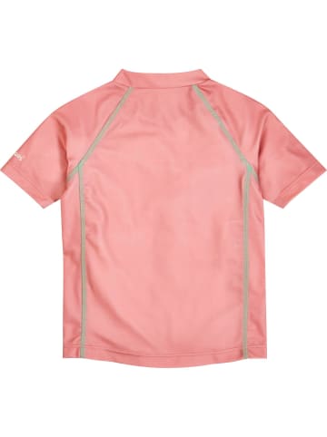 Playshoes UV-Schutz Shirt 1/2-Arm Palmen in koralle