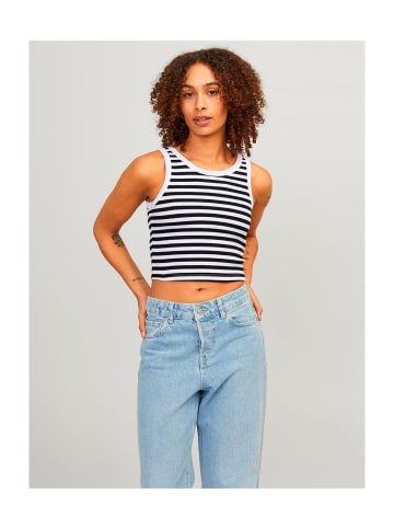 Jack & Jones Top in Schwarz/Weiß