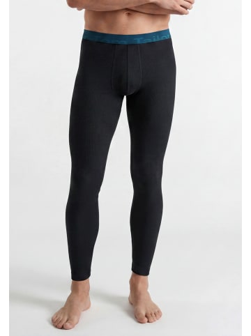 Tom Tailor Lange Unterhose Malaga in schwarz-dunkel-uni
