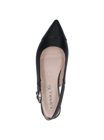 Caprice Slingpumps in BLACK NAPPA