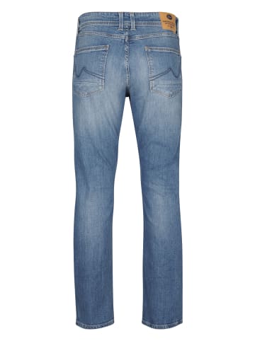 Petrol Industries Starling Crafted Straight Fit Jeans in Blau