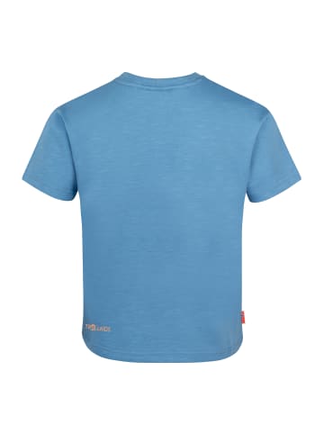 Trollkids Funktionsshirt Halsafjord in mystic blue/rusty red