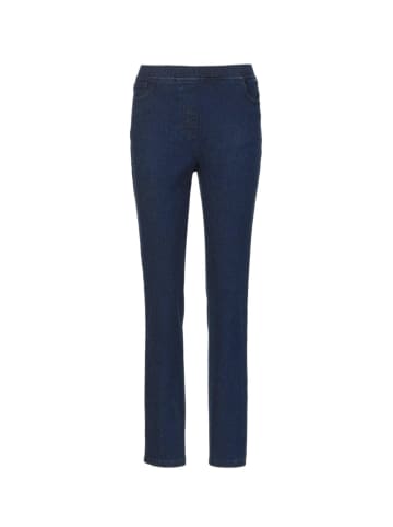 GOLDNER Thermo-Jeans LOUISA in dunkelblau